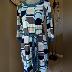 Banana Republic dress stretchy belted Small